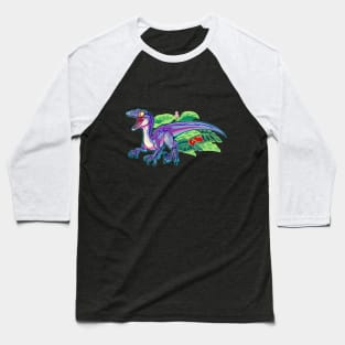 Raptor Blue Baseball T-Shirt